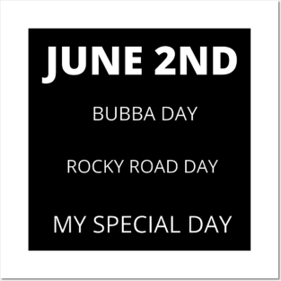June 2nd birthday, special day and the other holidays of the day. Posters and Art